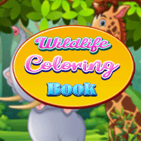 Wildlife coloring Book